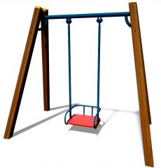 T402 Swing on Wooden Uprights