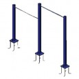 Double horizontal bar (metall)